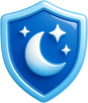 Shield and heart icon indicating deep sedation protection